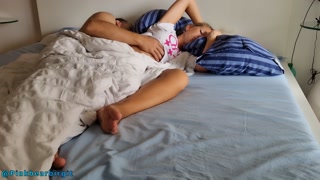 When morning hard dick surprises you in the morning