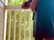 BBC Amazon Delivery Driver Public Stroke and Nut