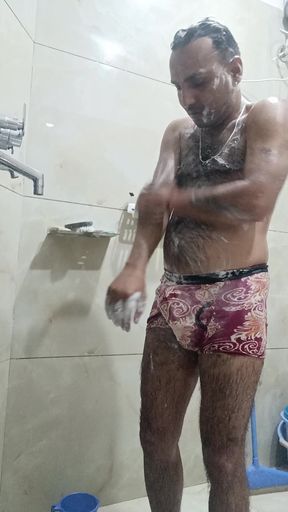 Indian desi man enjoy masterbation show with neighbour uncle and dildo vibrator