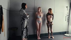 Rebel Rhyder gets a dirty group blowjob reward