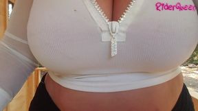 Mommy Make Excercises and Shower Her Body