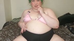Belly Button Play in Bikini