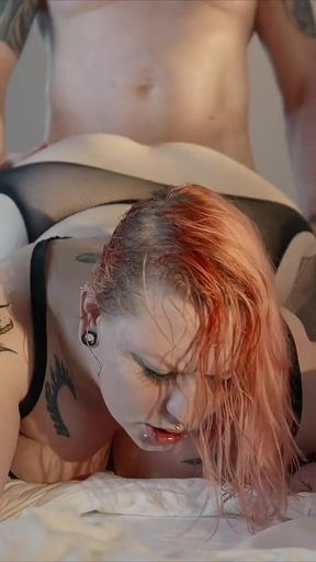 Anal and Creampie with Curvy Finnish Girl