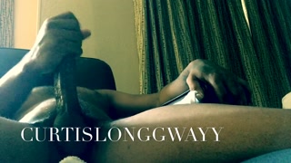 BBC EDGING TO EJACULATING CUMSHOT