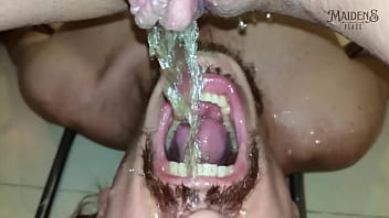 He&#039_s full of my piss but still happy