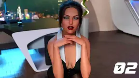 Fucking Busty Black-Haired Babe In The Club Restroom For Huge Creampie