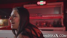 Mariska loves one cock in each hole