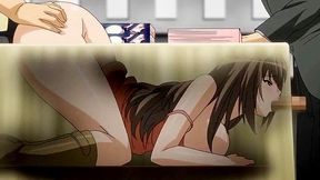 Outdoor anime kitty rubbing and banging. screwing