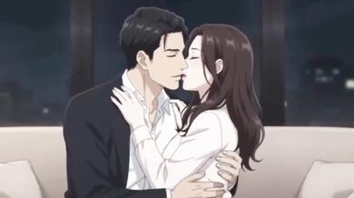 Boss Fucks Secretary While Wife Watches Gushing Creampie Hentai