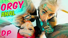 Split tongue porn with divine Anuskatzz and Lily Lu from Dirty Dreaz