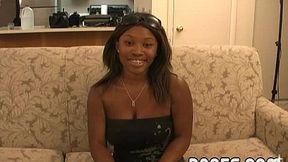 Amateur Teen GF gives a POV hardcore blowjob with big natural tits and braces