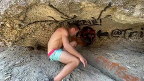what happens when straight dudes find a cave