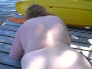 horny step-aunt needs my nephew cock for public impregnation creampie at the cottage - trailer