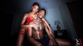 Damion Dayski and Destiny Mira are enjoying hard black sex