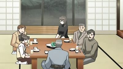 Watch this naughty teacher with panty flashes get wild with group sex in the office