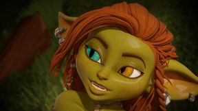 Petite Goblin Girl Lifted Up For Spread Eagle Missionary Fuck