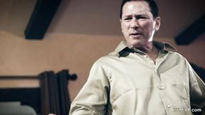 ”ADULT TIME Christie Stevens Screwed Hard By Hubby & Stepson”