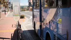 Passionate Japanese Couple Fucks Sensually On A Public Bus Ride