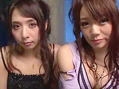 Amazing Japanese whore Yuki Aoi, Yuka Osawa, Rin Momoka in Incredible Face Sitting, Handjobs JAV clip