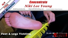 Concentrate - Niki Lee Young: Feet & Legs Tickling