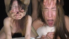 Teen can't stop moaning in intense fuck