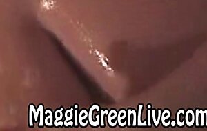 Busty blonde Maggie Green Masturbates in Tub!