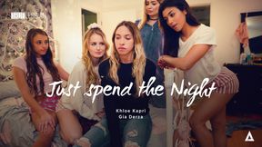 GIRLSWAY - Bullied Teen Khloe Kapri Is Cheered Up By Horny Popular Girl Gia Derza In The Bathroom
