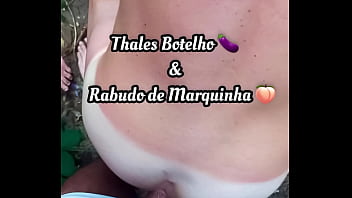 Botelhei e leitei um cuzinho branquelo no meio da floresta na frente de outros machos - Foda completa