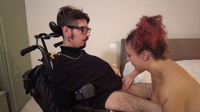 Bambi Maso Si Fa Scopare Dal Suo Mental Coach Disabile Che La Riempie Di Sborra ( Dialogo Italiano ) Disability Hard