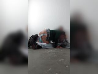 They couldn't resist gonna a hotel and had sex inside the school.