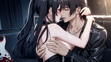 Demure Gothic Girl with Rock Star - Part 3 Hentai