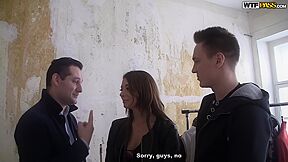 Amateur Slut Gets Double Fucked