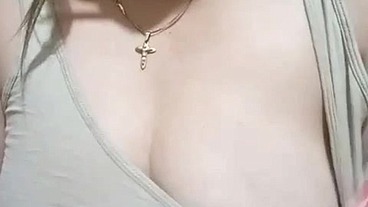 Lovely pinay Milf with huge tits