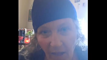 60 YEAR OLD WHITE GRANNY WITCH SUCKING OFF  STRONG BLACK  COCK ON HER KNEES