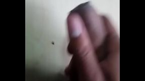 Gay masturbation and cum Chilean boy