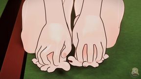 Lumine and Hutao tickling challenge