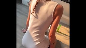 LLEGO A CASA DE MI PROFE PARA ESTUDIAR Y TERMINAMOS COGIENDO QUE RICO ME LA METE