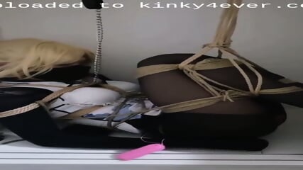 Selfbondage In Cabinet  Kinky4Ever