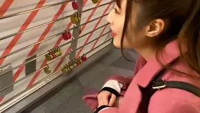 H-Cup Beauty Japanese Student Flirts & Slips Into Passionate Missionary Sex