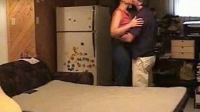 Cheating on my wife with hot neighbor chick at the basement