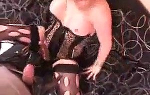 Bad tgirl in anal slaking