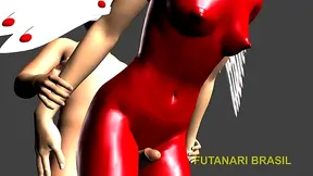 Aiko Angels Sultry Latex Dream – Teen Temptation Ignites in Tight Embrace