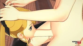 Kaiju N8 Hentai Video: Mina Ashiro&#039_s Futanari Blowjob Extravaganza with Kikoru Shinomiya - Asian Japanese Manga Anime Hentai 3D Porn