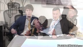 ”Derek Kage fucks intern Cristiano after being caught wanking”