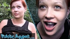 Czech cutie with fiery locks gets pounded &mdash;  then gobbles a juicy cumshot