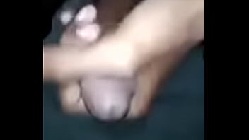 Horny Indian playing with hot dick