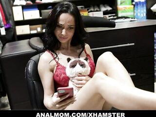 Crystal Rush Has Some Anal Duties To Her Boss's Step Son
