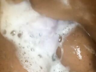 Soapy chocolate titties