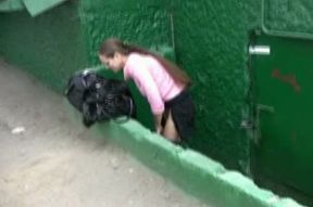 She was in public and wanted to piss in her pants so bad