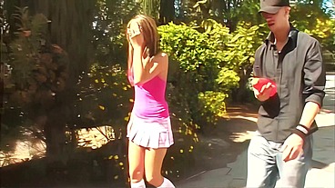 Natalia Rossi Swallows Chris Strokes Big Load